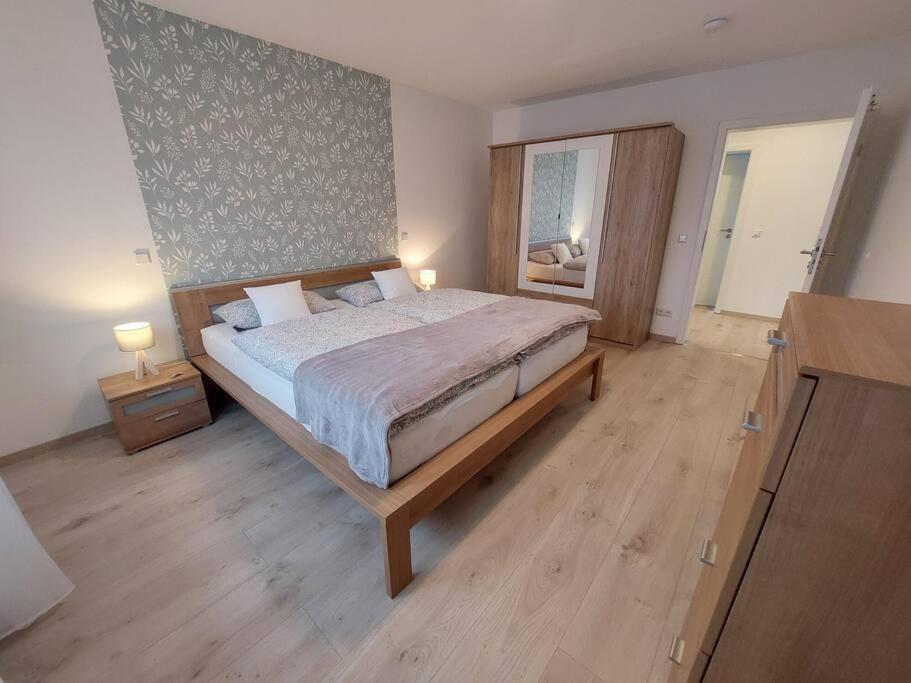Ferienwohnung Helenenquelle Bad Wildungen Esterno foto