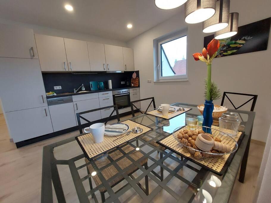 Ferienwohnung Helenenquelle Bad Wildungen Esterno foto